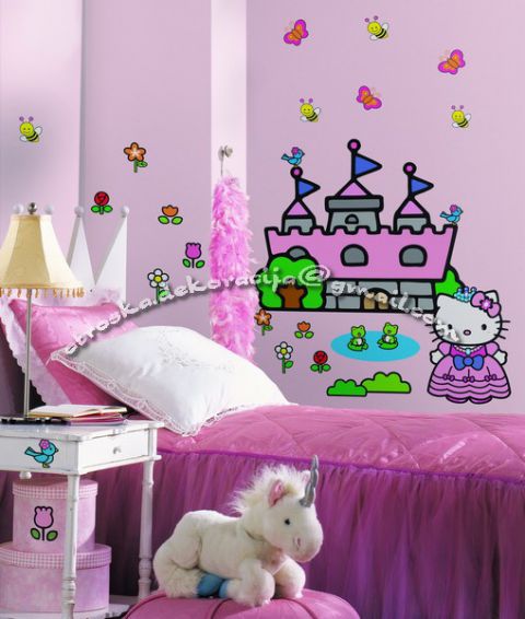 Stenske nalepke Hello Kitty - foto