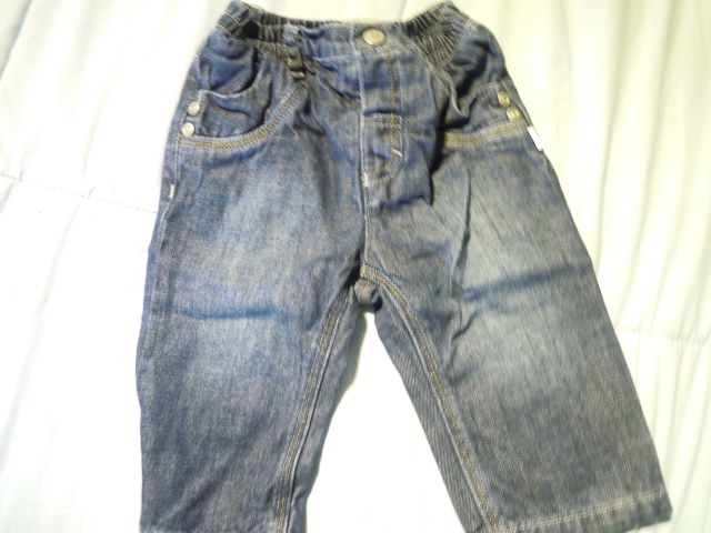 Podložene jeans 68, idexe, 4€