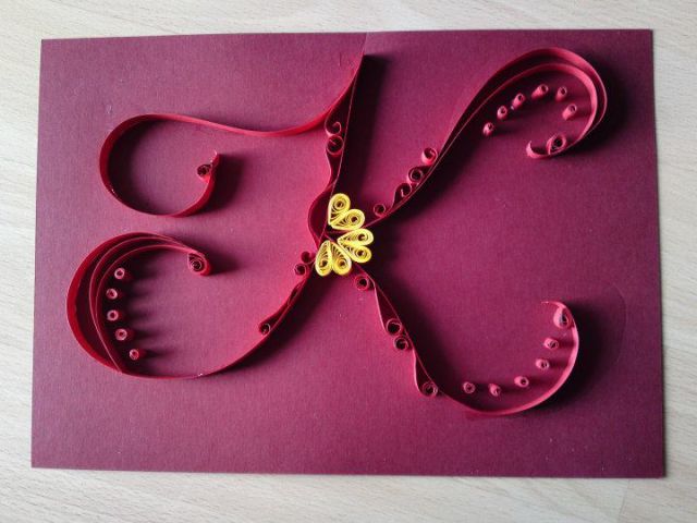 Quilling - foto