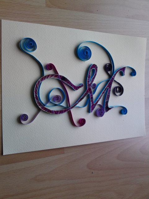 Quilling - foto