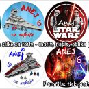 Jedilne slike za torte, slike za torto, hostje za torte Star Wars