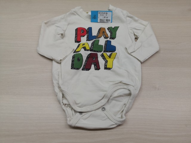 211049 bodi dolg rokav h&m št. 68 - 1,80 eur