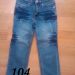 jeans hlače  št. 104 4 eur