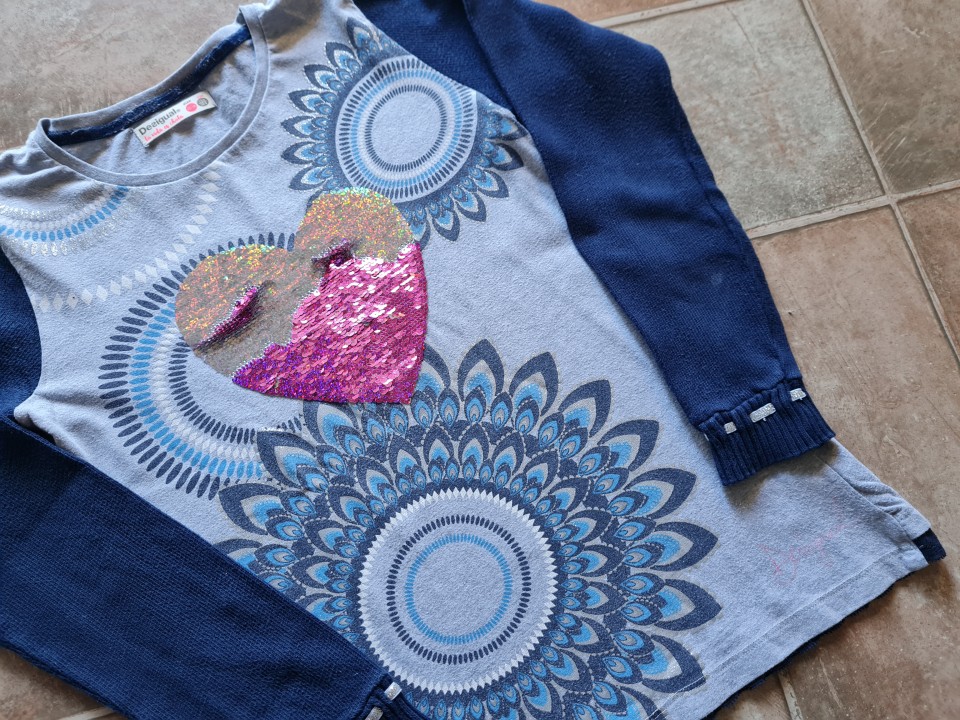 majica desigual 13-14 8€