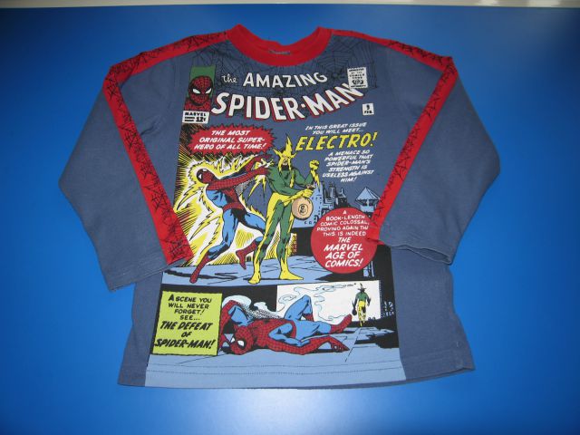 Majica spider man št. 110 = 3€