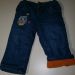 Jeans hlače podložene s flisom C&A št. 74