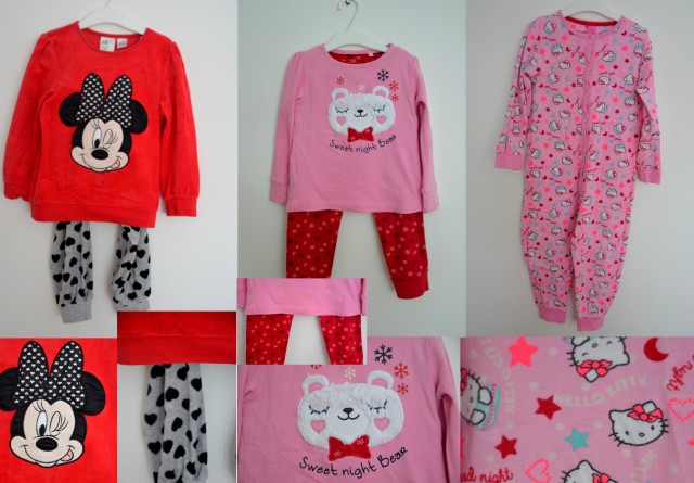 PRODANO - Pižama za deklico, velikost 98-104