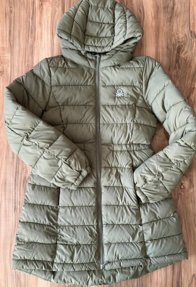 Benetton bunda deklica, vel.2XL/160cm/11-12  - foto povečava