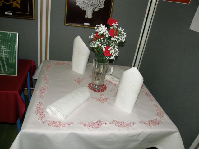 Razstava klekljaric Stražišče 2012 - foto