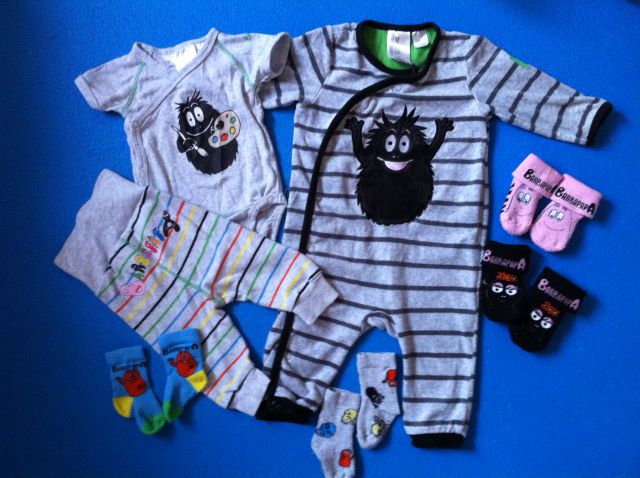 H&M Barbapapa kompletek v 56 / 68