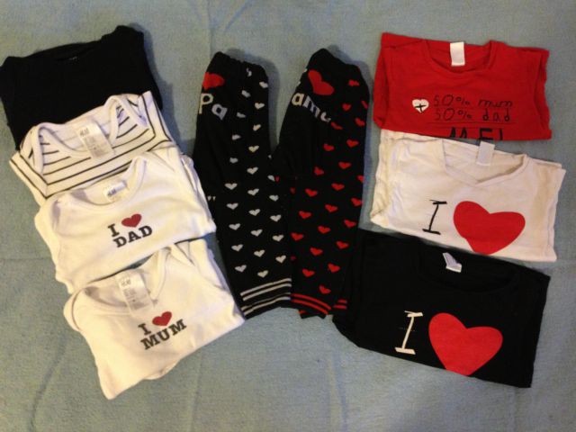 H&M i love v št. 74 / 80