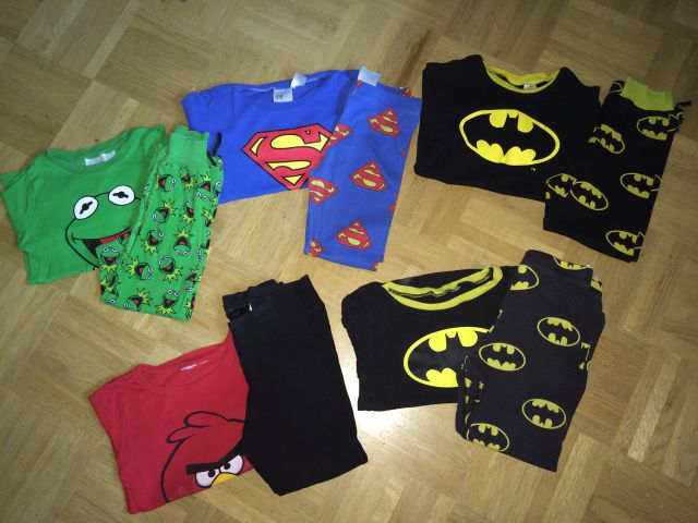 5x H&M pižame v 98/104