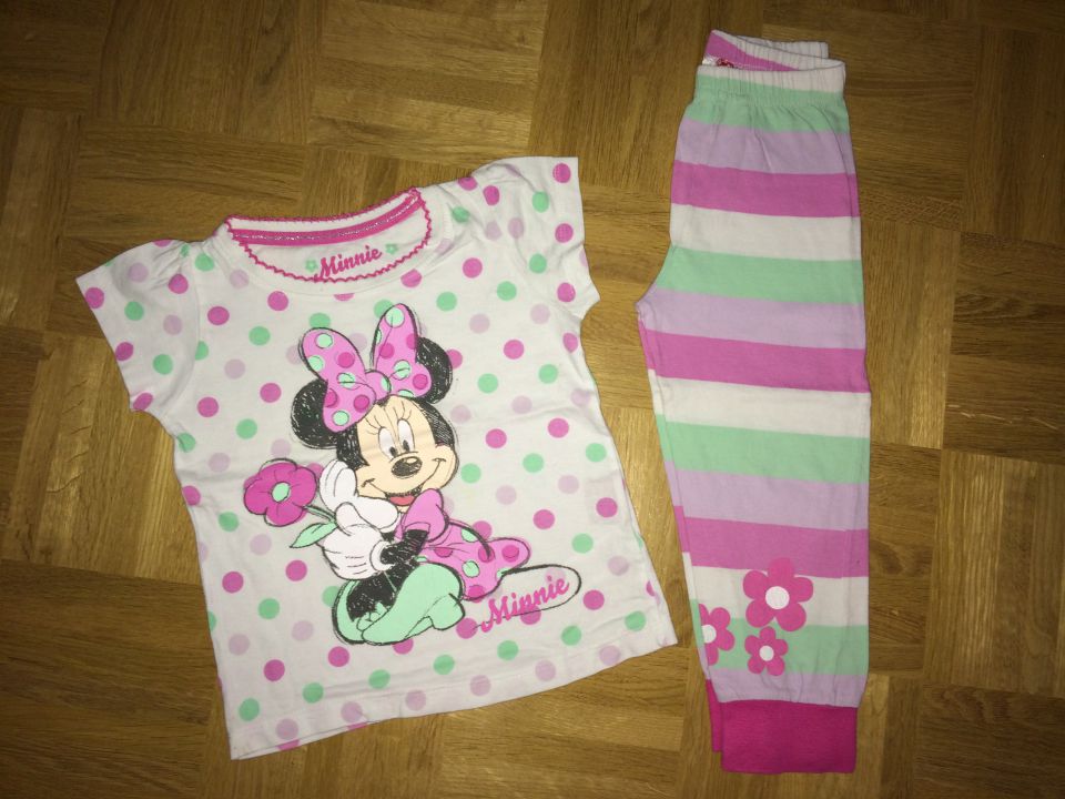 Minnie mouse pižama 2-3