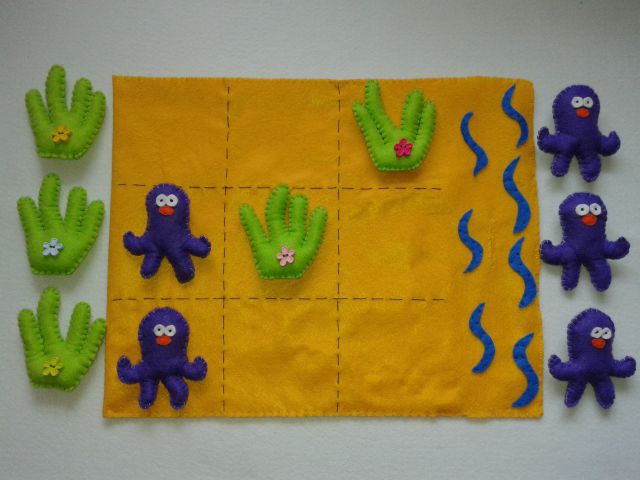 Didaktična igra Hobotnice in alge - foto