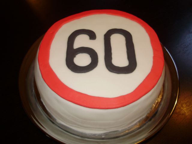 Torta za 60 let