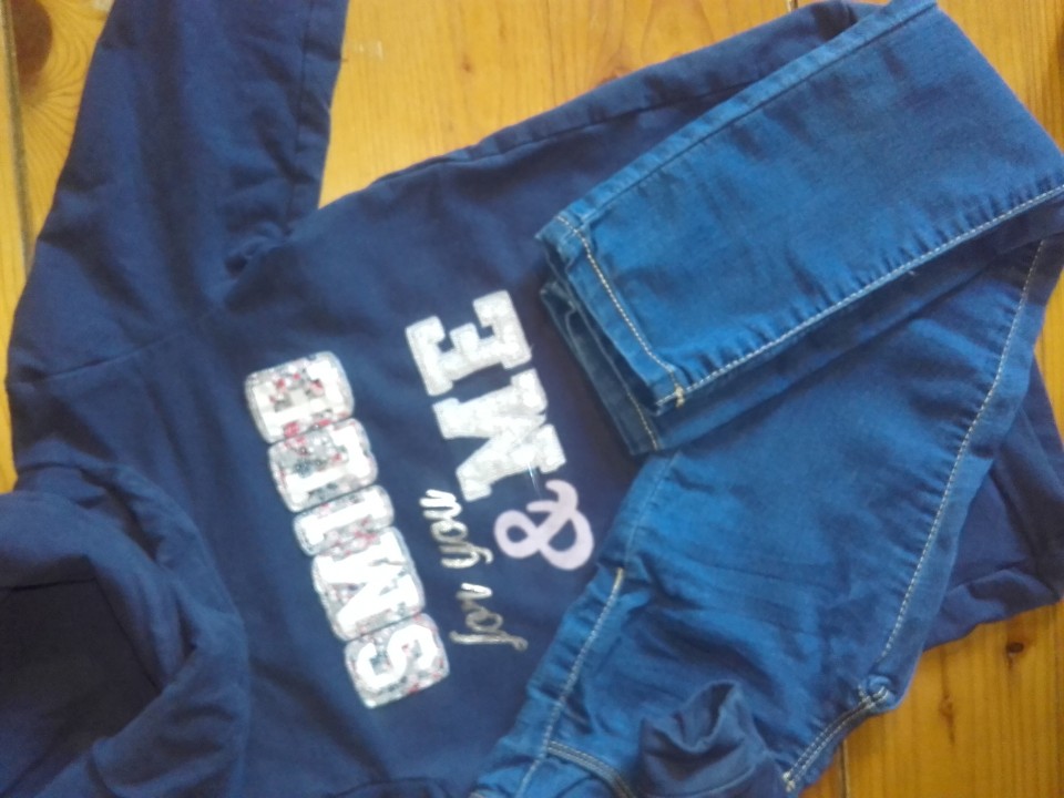 S.Oliver in H&M jeans legice