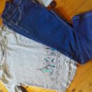 Gap in H&M jeans