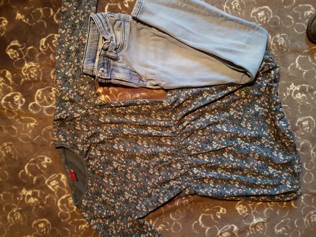 S.oliver tunika in H&M jeans legice 128
