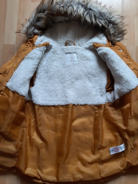 Zimska jakna za deklico št.152 - foto