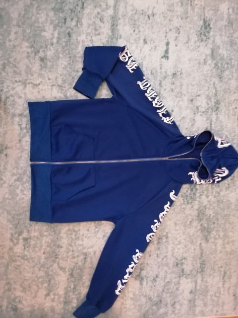 Jopica modra M z zadrgo, 7 € - foto
