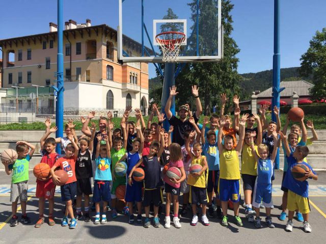 Poletna šola košarke v Parku Nade Žagar - foto