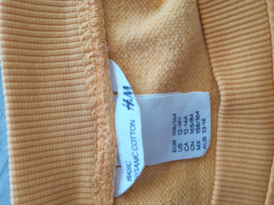 5 € -  H&M pulovar št. 158 - 164 (12-14)