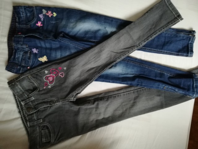 Jeans hlace primerne za suhice 122