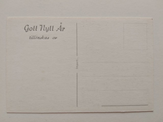 Stara švedska razglednica, 5 eur - foto