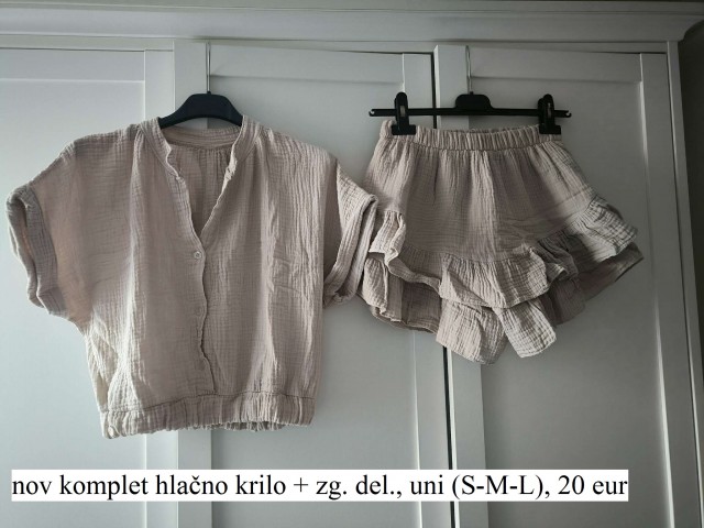 Komplet tetra bombaž, uni (S-M-L), 20 eur - foto