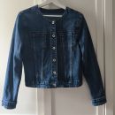 jeans jakna, vel. M, 15 eur