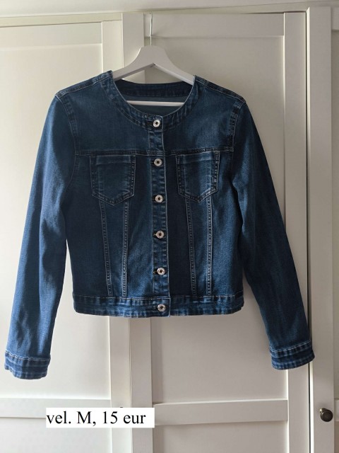Jeans jakna, vel. M, 15 eur - foto