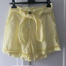 rumene kratke hlače, vel. S, 10 eur
