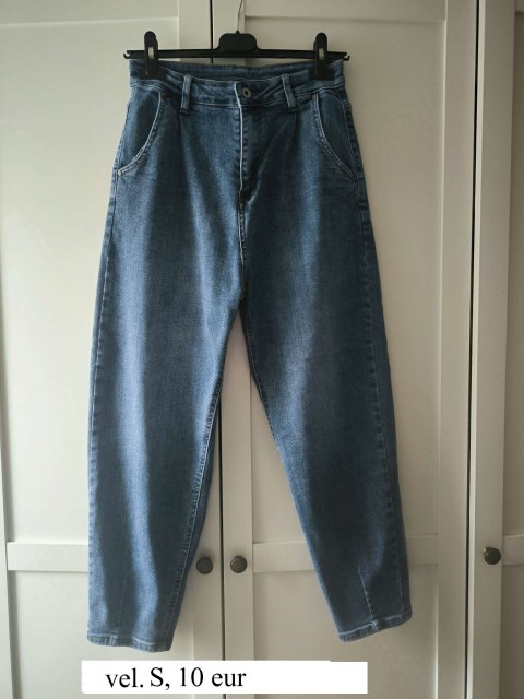 Jeans hlače, vel. S, 10 eur - foto