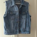jeans brezrokavnik, vel. S/M, 12 eur