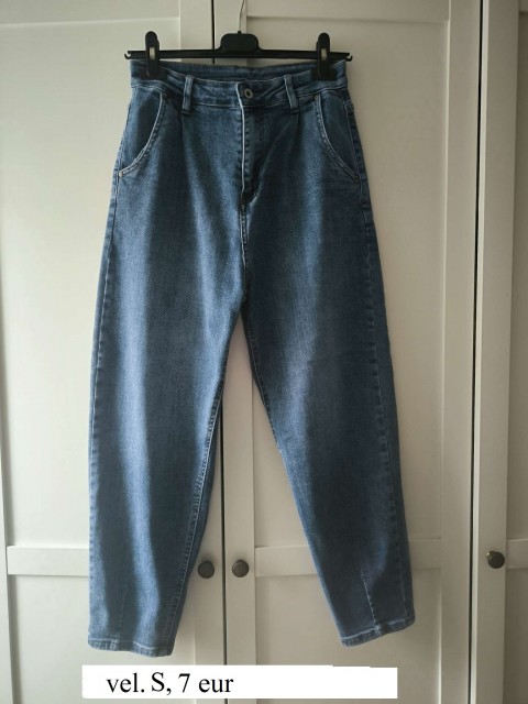 Jeans hlače, vel. S, 7 eur - foto