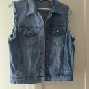 jeans brezrokavnik, vel. S/M, 10 eur