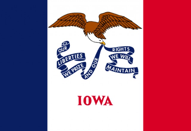 Zastava savezne države iowa