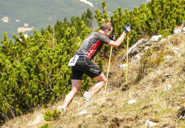 Krvavec - trail  vertikal 2016 - foto