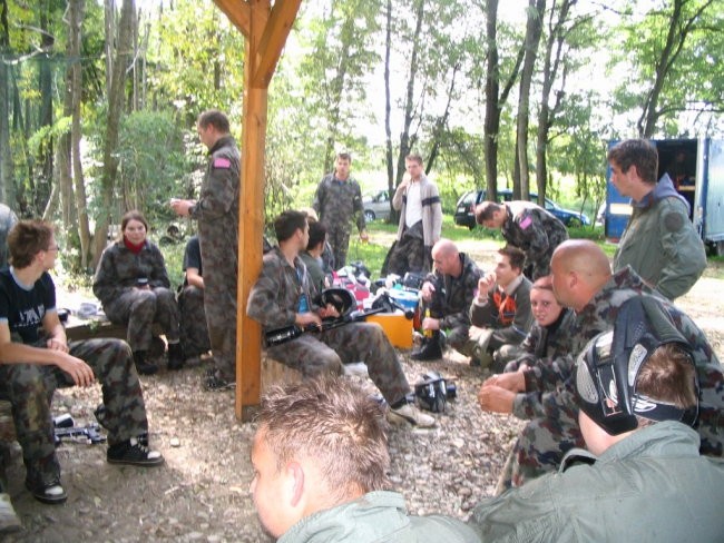 PAINT BALL 29.9.2007 - Čupa - foto povečava