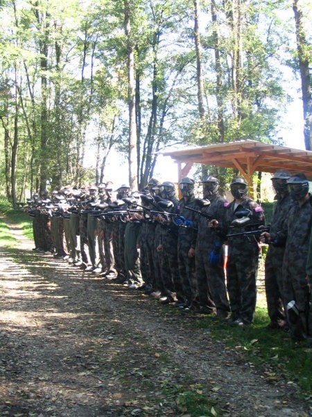 PAINT BALL 29.9.2007 - Čupa - foto