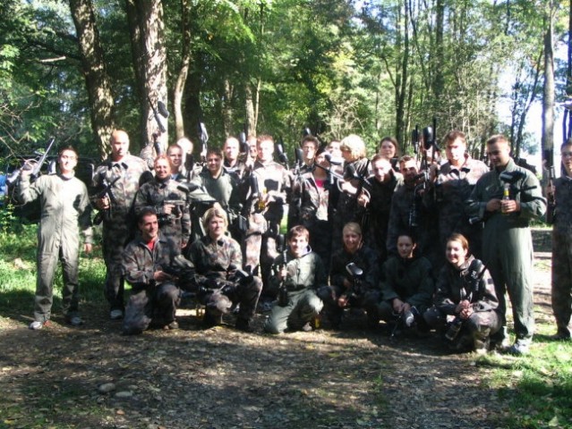 PAINT BALL 29.9.2007 - Čupa - foto