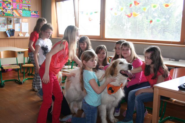 OŠ Brezovica, z mojo Lizo