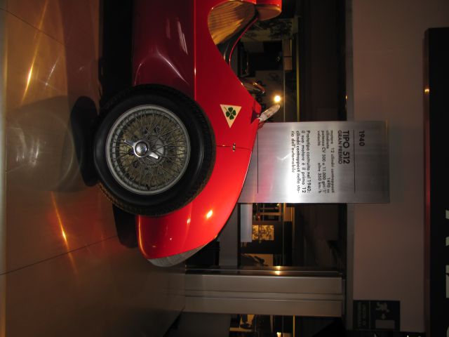 Alfa Romeo muzej, Ferrari muzej feb 2010 - foto