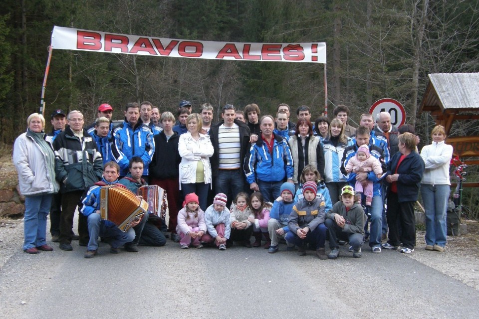 Sprejem Aleša 25.2.2008 - foto povečava