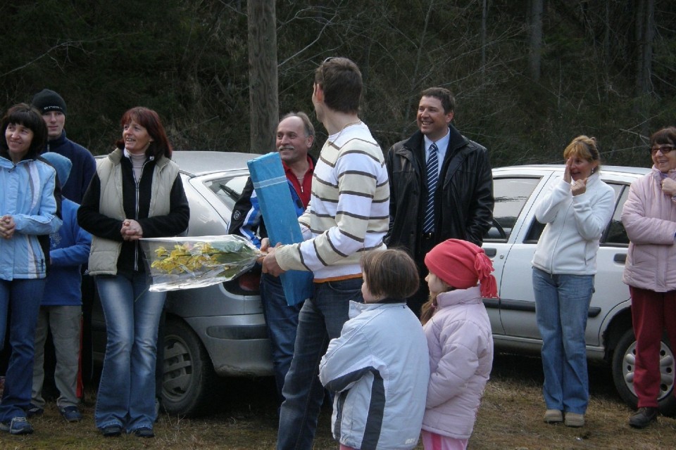 Sprejem Aleša 25.2.2008 - foto povečava