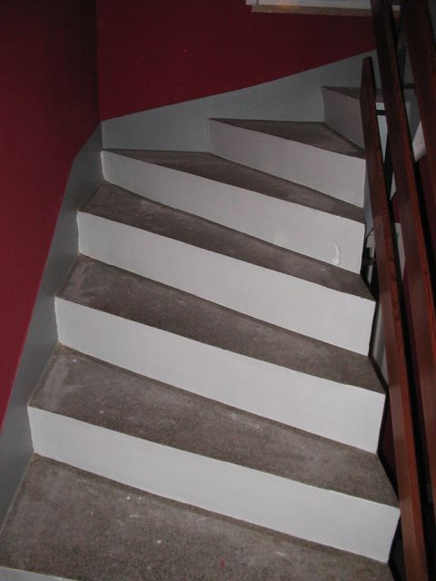Obnova stopnišča - foto