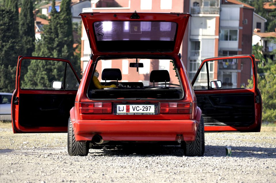 Golf mk1 izlet na morje - foto povečava