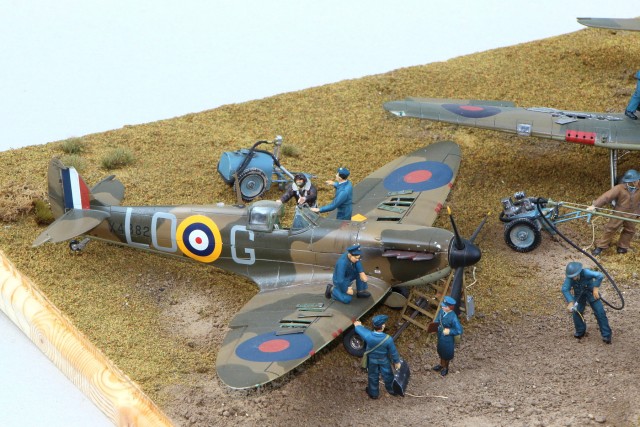 Feldo diorama Battle of Britain - foto