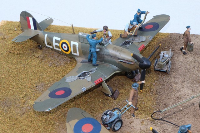 Feldo diorama Battle of Britain - foto