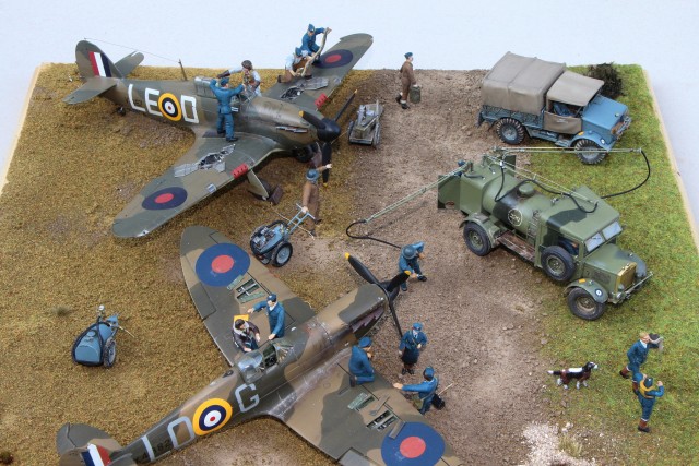 Feldo diorama Battle of Britain - foto